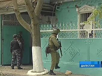 Спецоперация в Дагестане. Кадр "Первого канала", архив Спецоперация в Дагестане. Кадр "Первого канала", архив