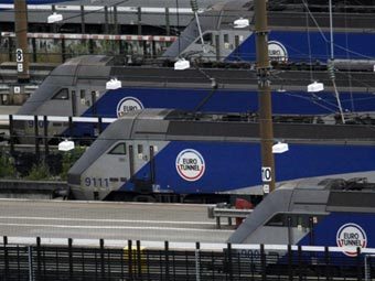 �������� ������ Eurotunnel � ����c����. ���� AFP