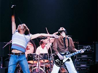 Выступление The Who в 70-ых. Фото с официального сайта группы
