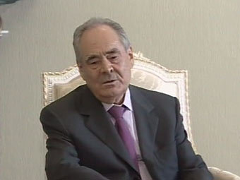 Минтимер Шаймиев в августе 2008 года. Кадр телеканала НТВ