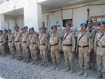 Армянские военные в Ираке. Фото с сайта middleeastinfo.org.