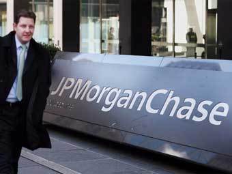 Отделение JP Morgan Chase в Нью-Йорке. Фото ©AFP