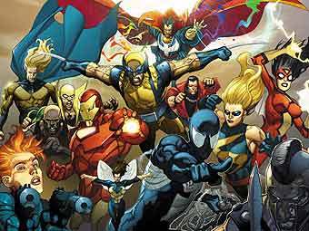 Герои комикса "Мстители". Фото с официального сайта