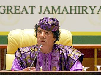 Муаммар Каддафи. Фото (с)AFP, архив