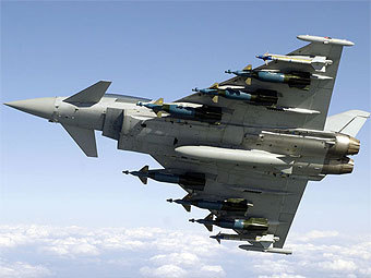 Истребитель EF-2000 Typhoon. Фото Eurofighter
