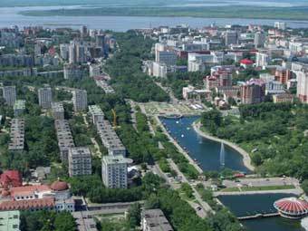 Панорама Хабаровска. Фото с сайта e-gorod.ru