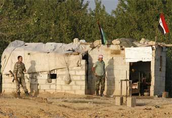 Блокпост сирийской армии. Фото ©AFP