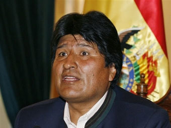 Президент Боливии Эво Моралес. Фото ©AFP