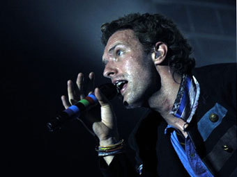 Солист Coldplay Крис Мартин. Фото ©AFP