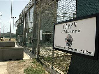 Тюрьма на базе в Гуантанамо. Фото ©AFP