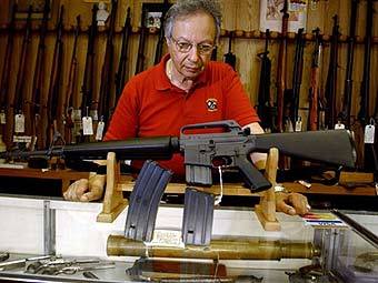 Оружейный магазин в США. Фото ©AFP
