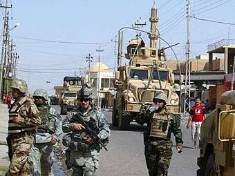 Совместный американо-иракский патруль. Фото ©AFP