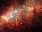 ��������� NGC 1569 "�������" ��������� "�����". ���� HST/NASA/ESA.