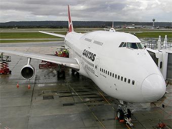 Boeing 747 авиакомпании Qantas. Фото с сайта airliners.net