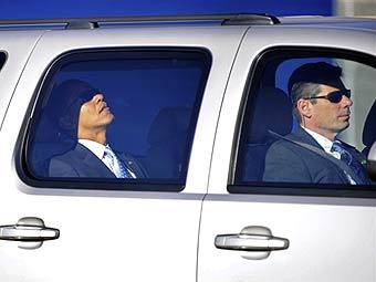 Барак Обама (слева). Фото ©AFP