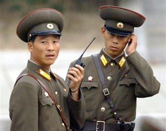 Северокорейские солдаты. Фото ©AFP