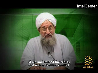 Кадр видееобращения Аймана аль-Завахири, переданный ©AFP