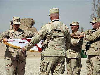 Грузинские военнослужащие в Ираке. Фото ©AFP.
