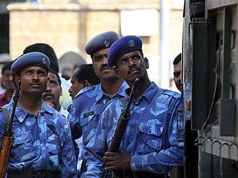 Полицейские в Мумбаи. Фото ©AFP