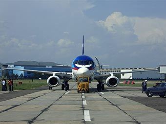 Sukhoi Superjet 100. Фото пресс-службы ГСС