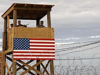 Тюрьма на базе в Гуантанамо. Фото ©AFP