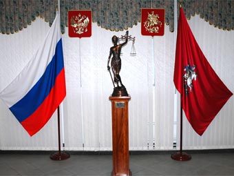 Статуя Фемиды в здании Мосгорсуда. Фото с сайта mos-gorsud.ru