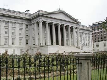 Министерство финансов США. Фото с официального сайта округа Колумбия.