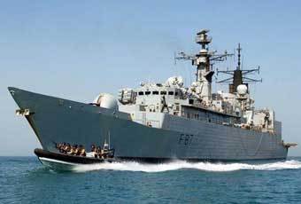 Корабль ВМС Великобритании. Фото с сайта www.royalnavy.mod.uk