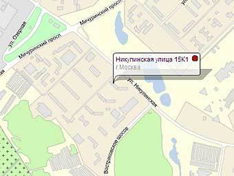 ����� ����� ������������ � ����� nakarte.rambler.ru