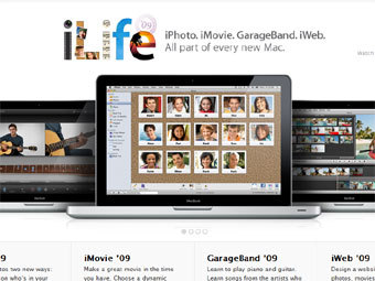 iLife '09, ����������� � ����� apple.com
