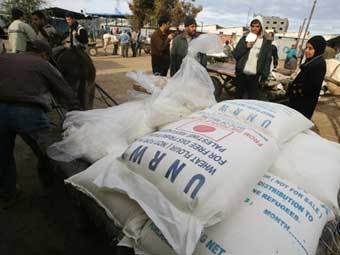 ������������ ������ UNRWA � ������� ����. ���� &copy;AFP