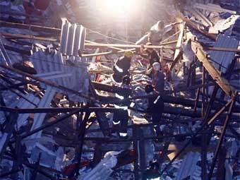 Фото с места происшествия с сайта телеканала Globo