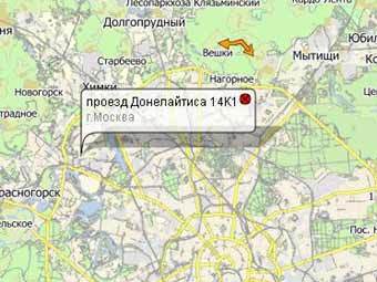 ����� � ����� nakarte.rambler.ru