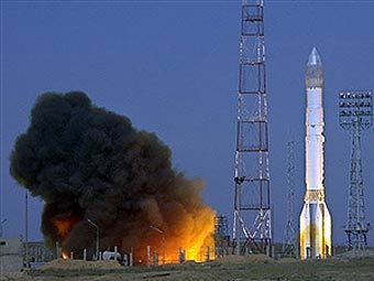 Пуск ракеты-носителя со спутниками ГЛОНАСС. Фото Роскосмоса 