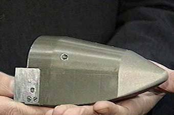 Модель предыдущего варианта российского корабля нового поколения "Клипер". Кадр Первого канала, архив