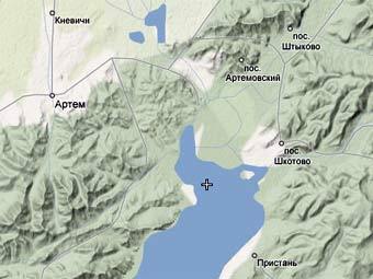 Бухта Муравьиная. Карта с сайта Google Maps
