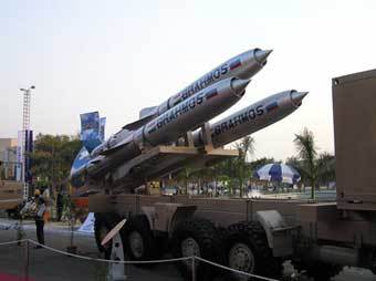 Ракеты "БраМос". Фото с сайта www.defense-update.com