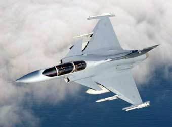 Многоцелевой истребитель Gripen. Фото компании Saab.