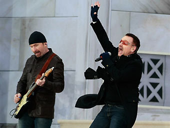 U2 на неделю оккупируют шоу Дэвида Леттермана