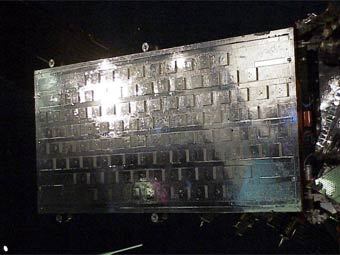 Антенна спутника Iridium. Фото с сайта www.satobs.org