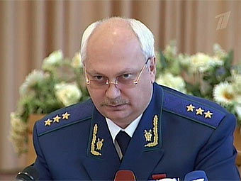 Сергей Фридинский. Кадр "Первого канала"