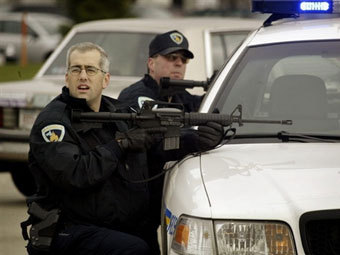 Американские полицейские. Фото ©AFP 