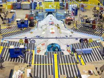 Производство истребителя F-35. Фото с сайта www.jsf.mil