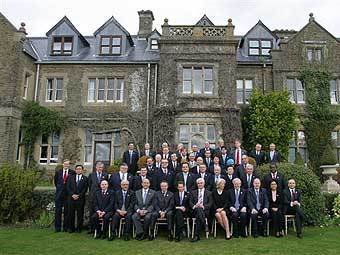 Групповое фото участников саммита министров финансов G20. Фото ©AFP