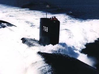 Подводная лодка ВМС США "Хартфорд". Фото с сайта csg2.navy.mil