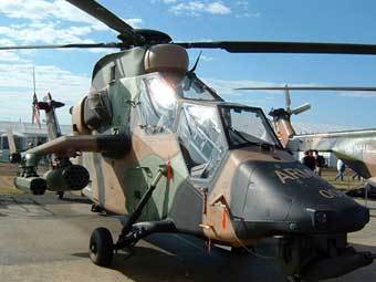 Eurocopter Tiger. Фото с сайта www.guncopter.com