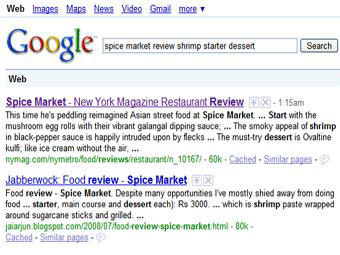 ��������� ������ Google � ����������� ��������� �������