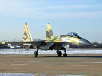 Истребитель Су-35. Фото компании "Сухой".