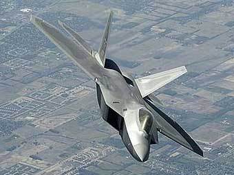 Истребитель F-22 Raptor. Фото Lockheed Martin.