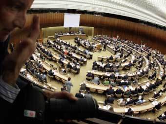 Зал заседаний в женевском офисе ООН. Фото ©AFP, архив